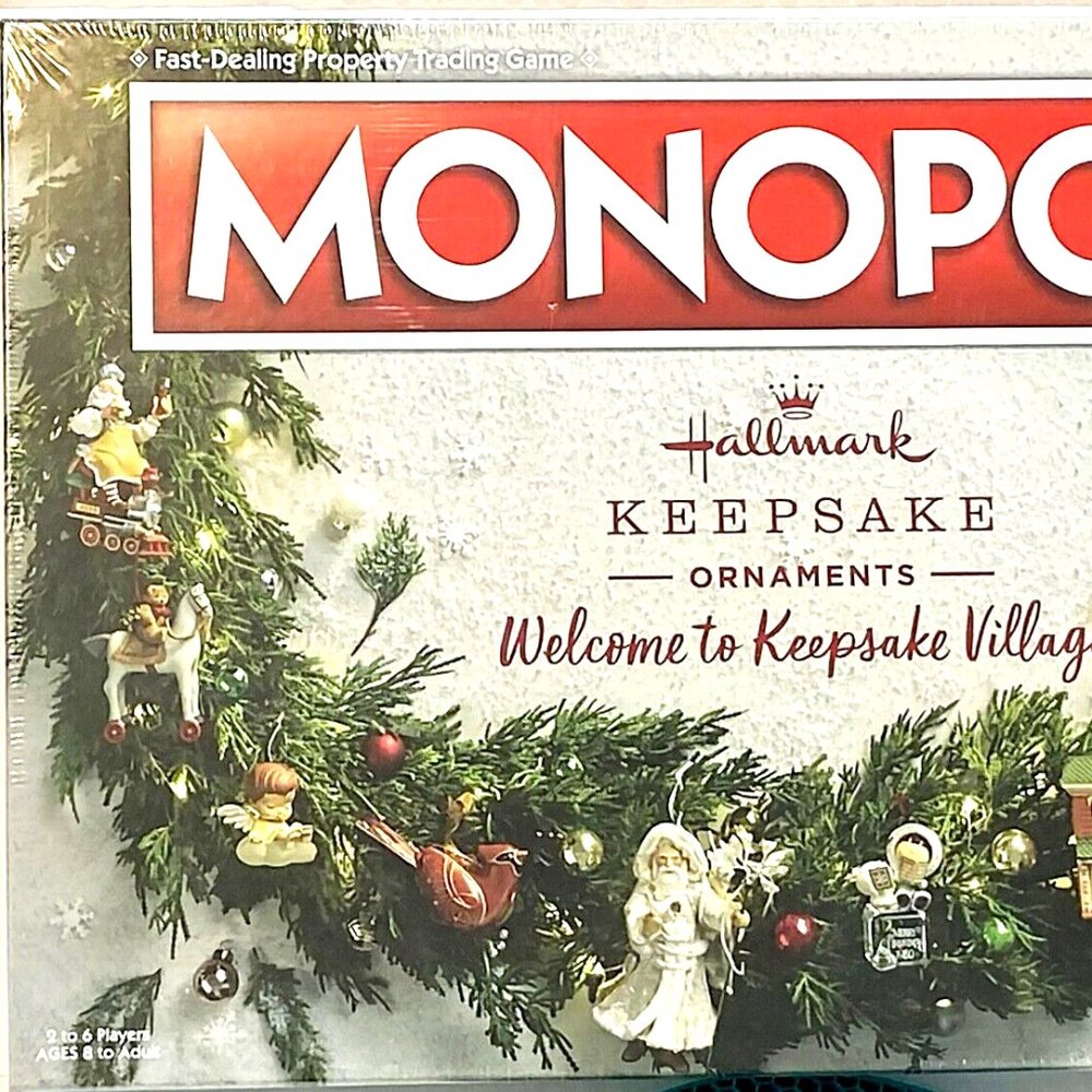 Monopoly Hallmark‎ Keepsake Ornaments Edition Christmas NEW Game SEALED